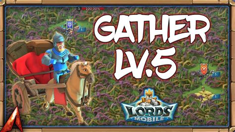 lords mobile lvl 5 tiles amount